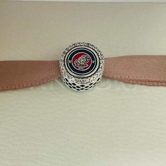 Pandora USMC Marine Corps Exclusive Pandora Dangle Bead Charm - Picture 3 of 4